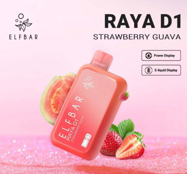Elfbar-Raya-D1-Strawberry-Guava_1600x_crop_center-1.jpg ELF BAR RAYA D1 – Strawberry Guava